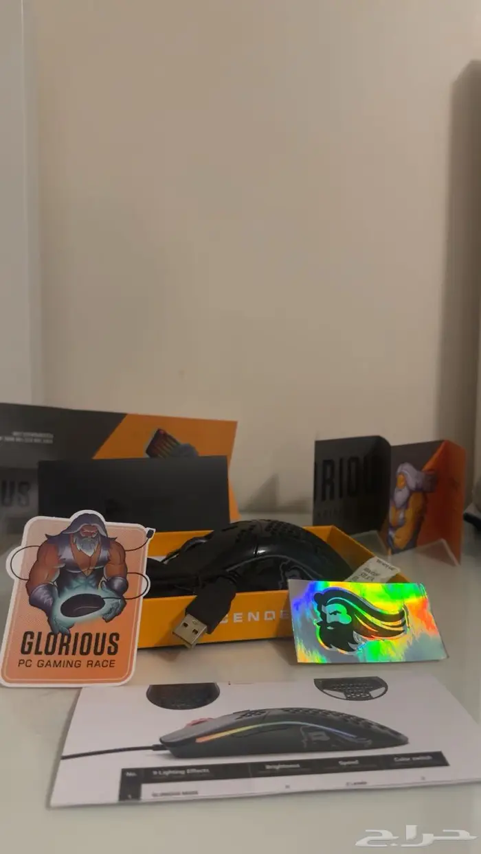 ماوس قلوريوس مودل O 0