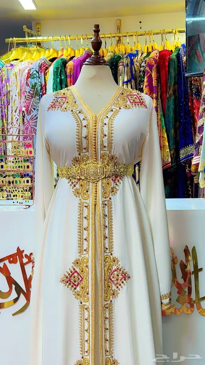 قفطان مغربي (تكشيطة قطعتين 0
