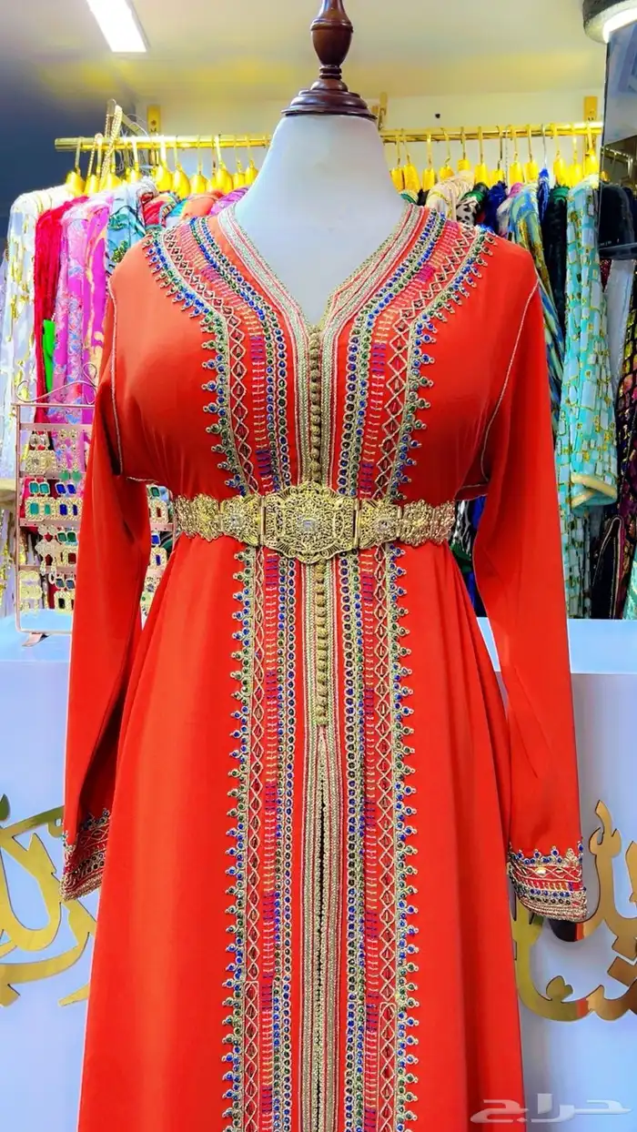 قفطان مغربي (تكشيطة قطعتين 9