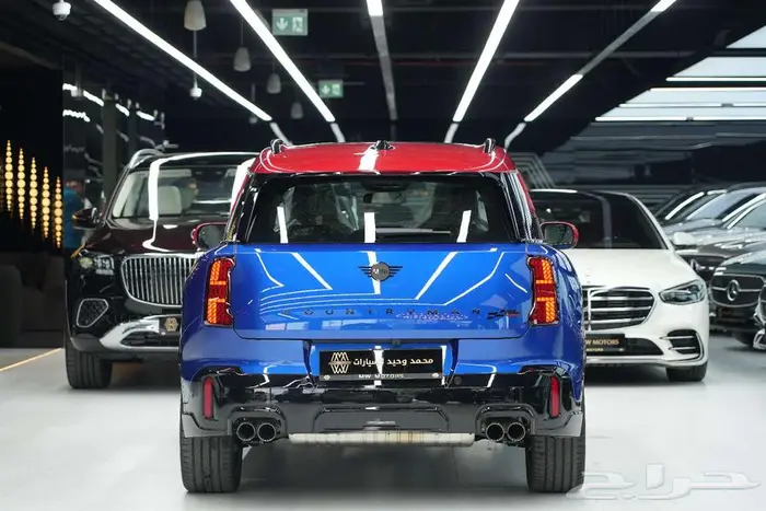 ميني كوبر كاونتري مان موديل 2025 أصفار خليجي (JCW) أزرق 4