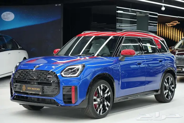 ميني كوبر كاونتري مان موديل 2025 أصفار خليجي (JCW) أزرق 2