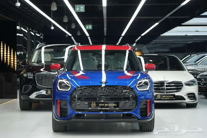 ميني كوبر كاونتري مان موديل 2025 أصفار خليجي (JCW) أزرق 1