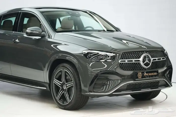 مرسيدس GLE 450 Coupe 2025 أصفار خليجي رمادي سيليكون بيج 2