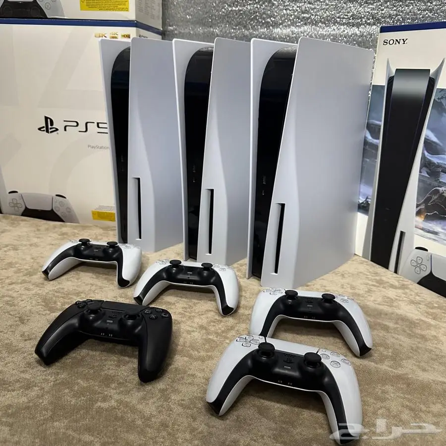 بلايستيشن 5 برو 1 تيرا بلايستيشن 5 سليم سوني 5 فات ps5 3