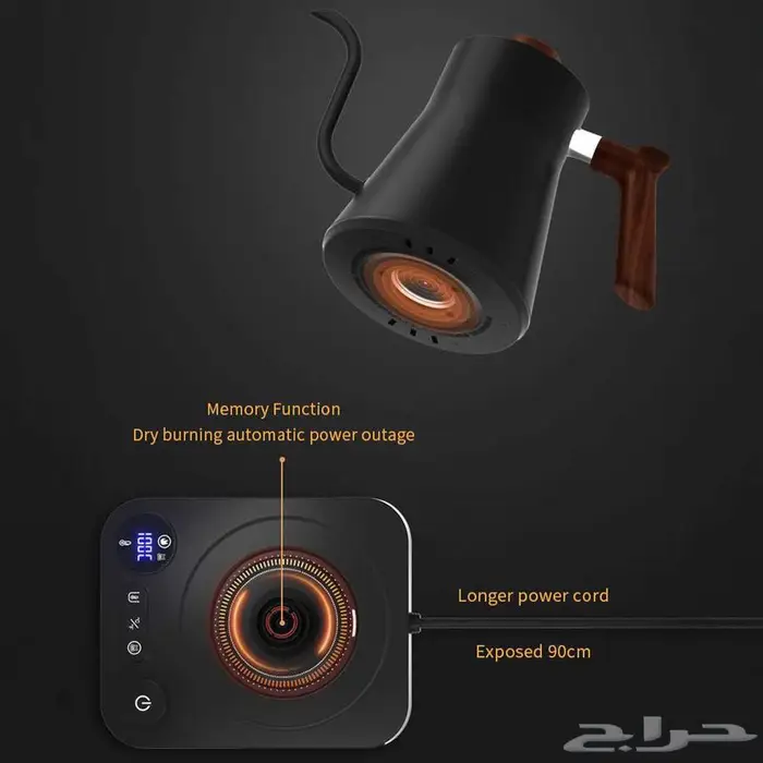 غلاية كهربائية electrik 90 pro بشاشة تحكم 1