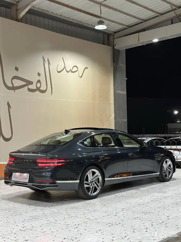 جينيسس G80 رويال 6 سلندر 2025 . رصد الفخامة 15