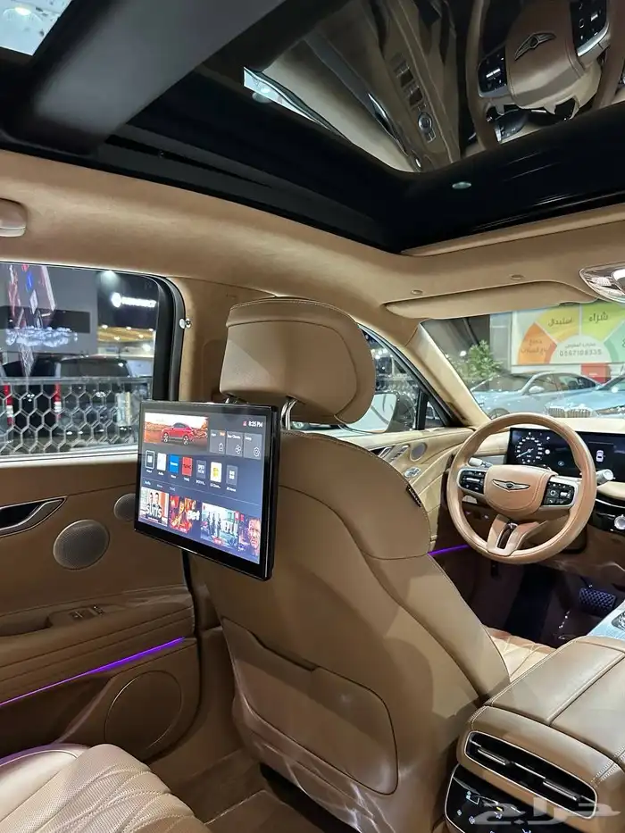 جينيسس G80 رويال 6 سلندر 2025 . رصد الفخامة 19