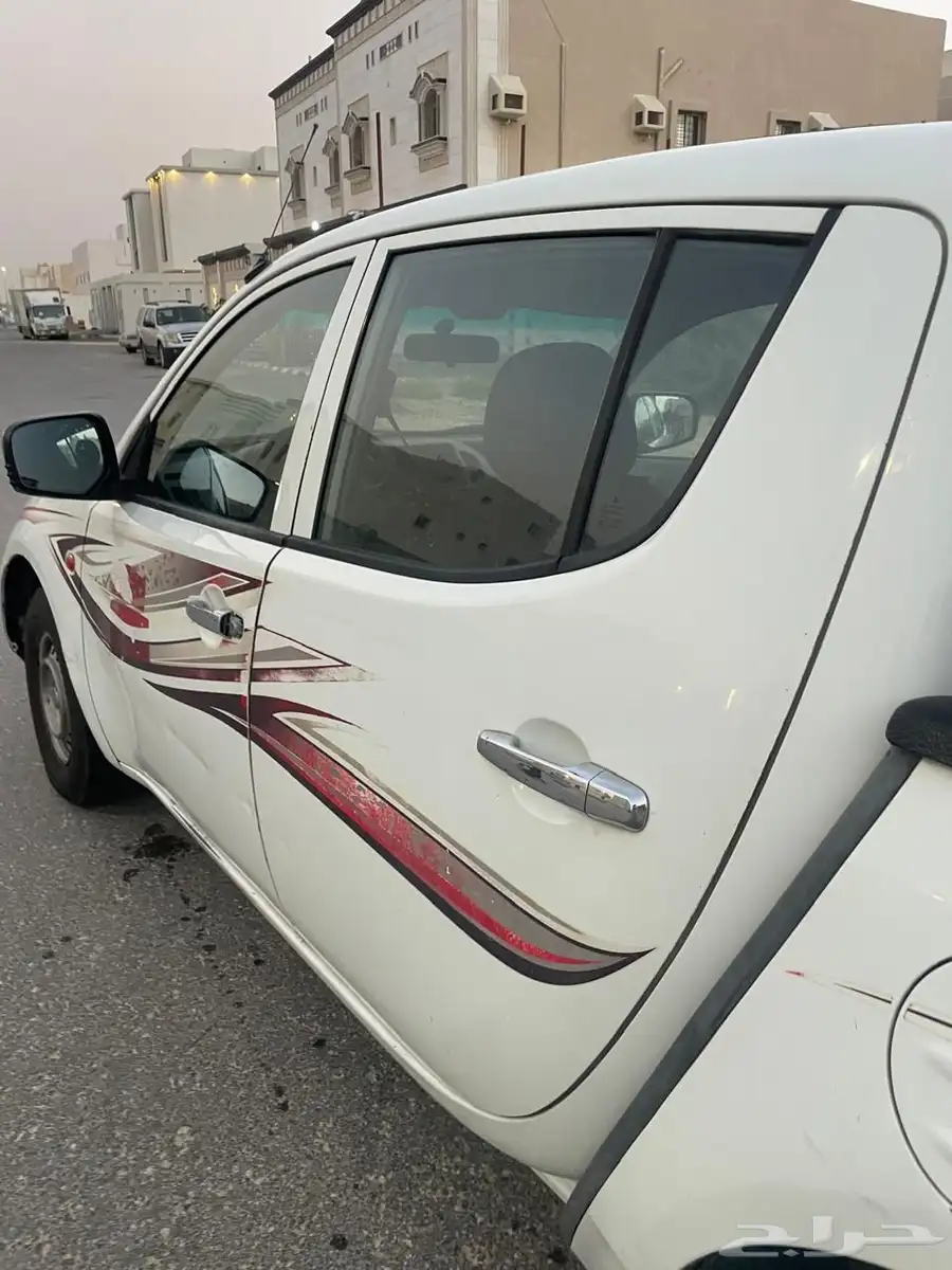للبيع  ميتسوبيشي L200 GLX كابينتين   نظيفه 23