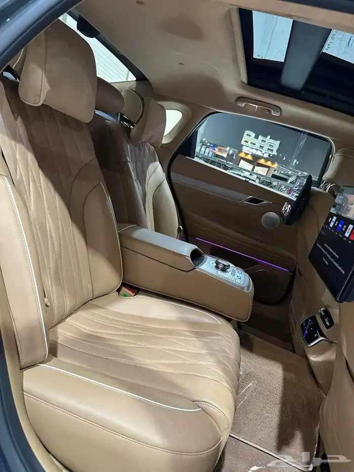 جينيسس G80 رويال 6 سلندر 2025 . رصد الفخامة 45