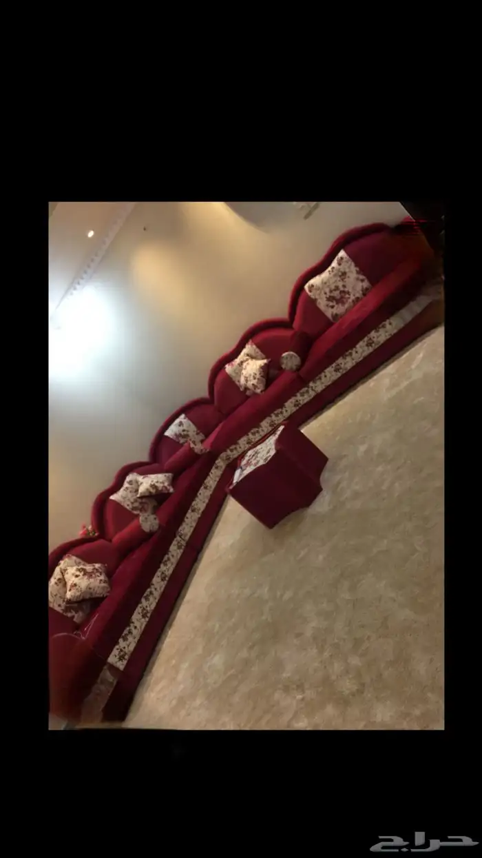 كنب للبيع شبه جديد 0