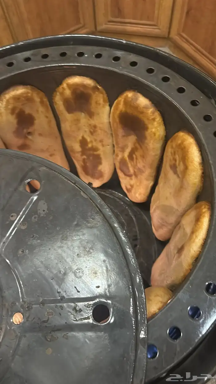 خبز تنور  اكلات جنوبيه  رضيفه  سمن  عسل  اكل شعبي 4