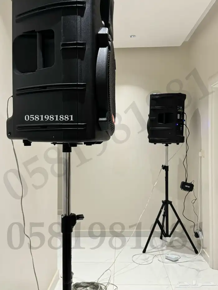 ايجار سماعات صوتيات مكسر حفلات 0