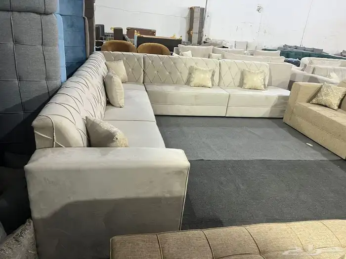 كنب جديد حرف L جاهز للاستلام الفوري ب1200  فقط 10