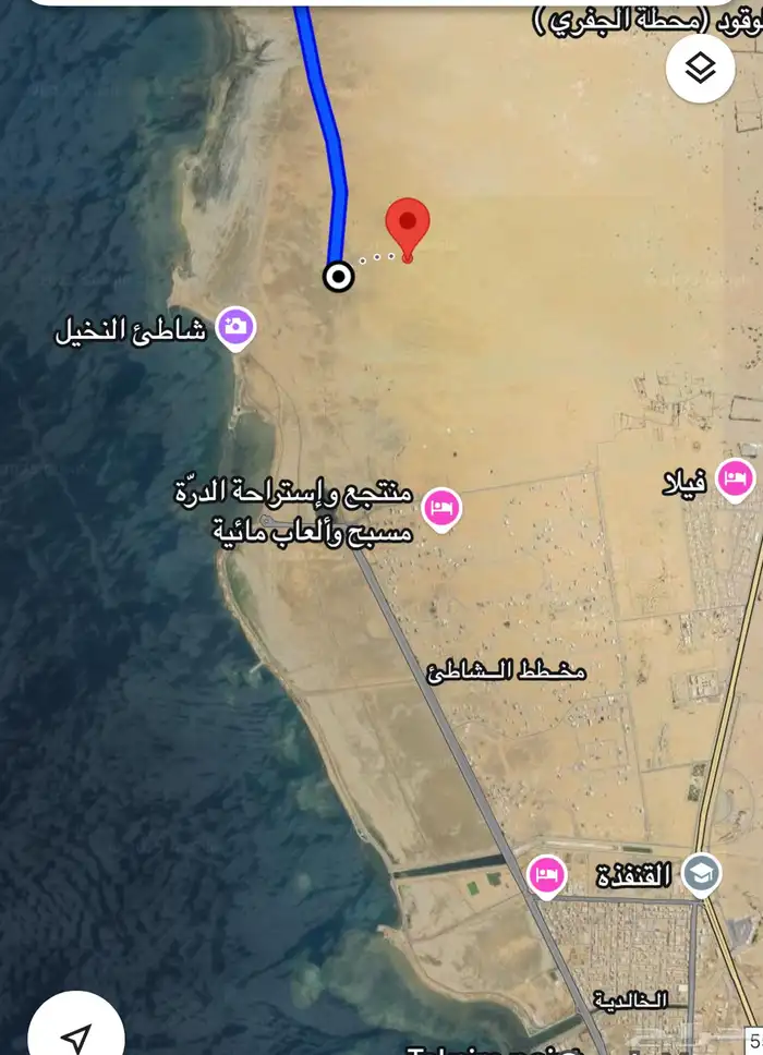 ارض للبيع منطقة مكة المكرمة. القنفذة حي الشاطئ 3 6
