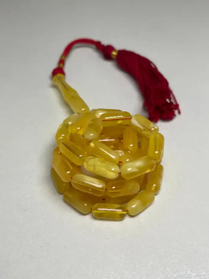 مبيوع مسباح كهرمان طبيعي حر 1