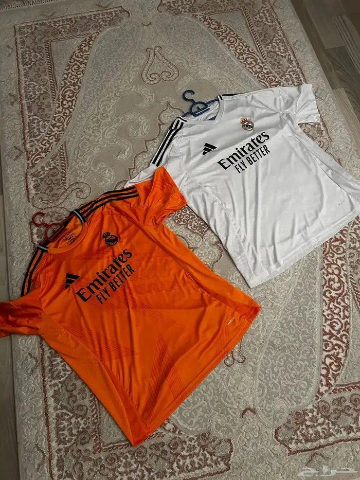تيشيرت ريال مدريد 2024 2025 الاساسي والثاني ( البديل ) 0