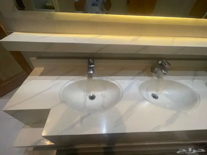 مغاسل رخام صناعي للبيع سليمات 0