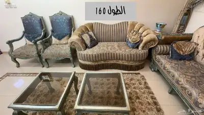 كنب كلاسيك فاخر نظيف جدا 1