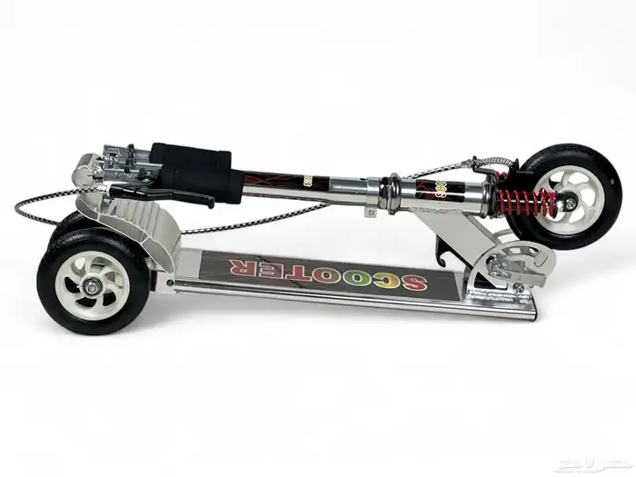 سكوتر المنيوم بالحجم الوسط - سكوتر يدوي للاطفال مع فرامل 16