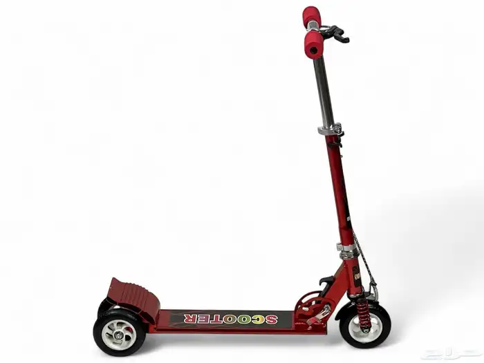 سكوتر المنيوم بالحجم الوسط - سكوتر يدوي للاطفال مع فرامل 7