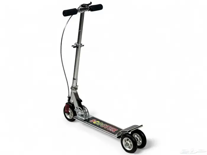 سكوتر المنيوم بالحجم الوسط - سكوتر يدوي للاطفال مع فرامل 14