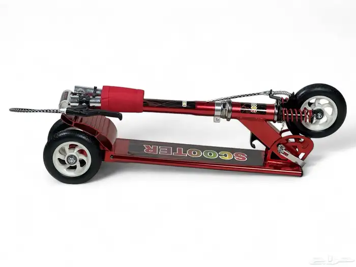 سكوتر المنيوم بالحجم الوسط - سكوتر يدوي للاطفال مع فرامل 10