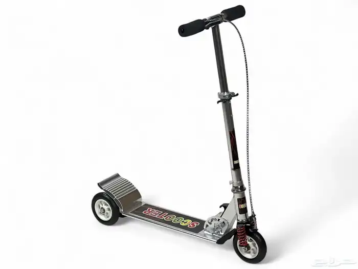 سكوتر المنيوم بالحجم الوسط - سكوتر يدوي للاطفال مع فرامل 12