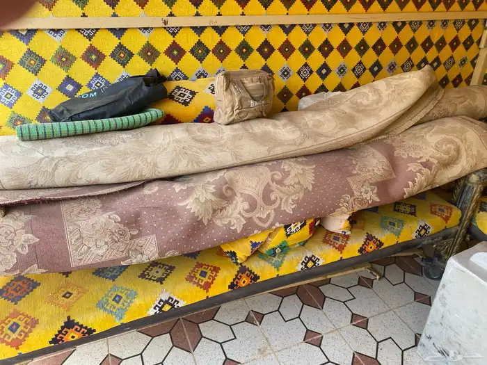 خيمه جملون للاحواش وفرن وسجاده عدد 2 وكنب للكراسي 4 قطع 2
