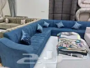 كنب جديد حرف L جاهز للاستلام الفوري ب1200  فقط 6