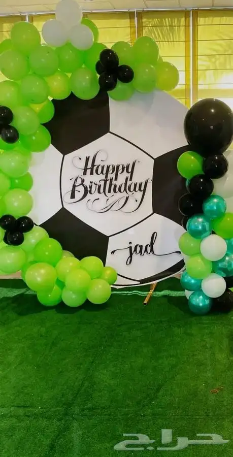 تنسيق بالونات واضاءه 23
