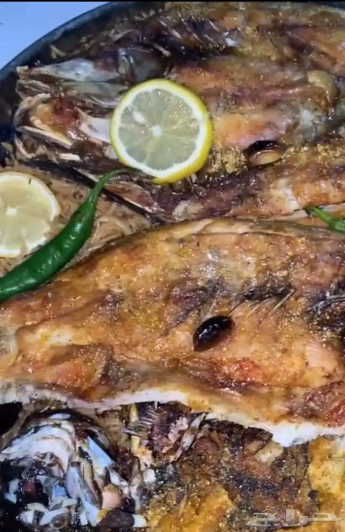 سمك مشوي 0