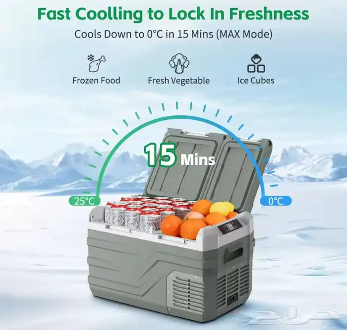 ثلاجة AIpicool NLS التبريد الذكي 2