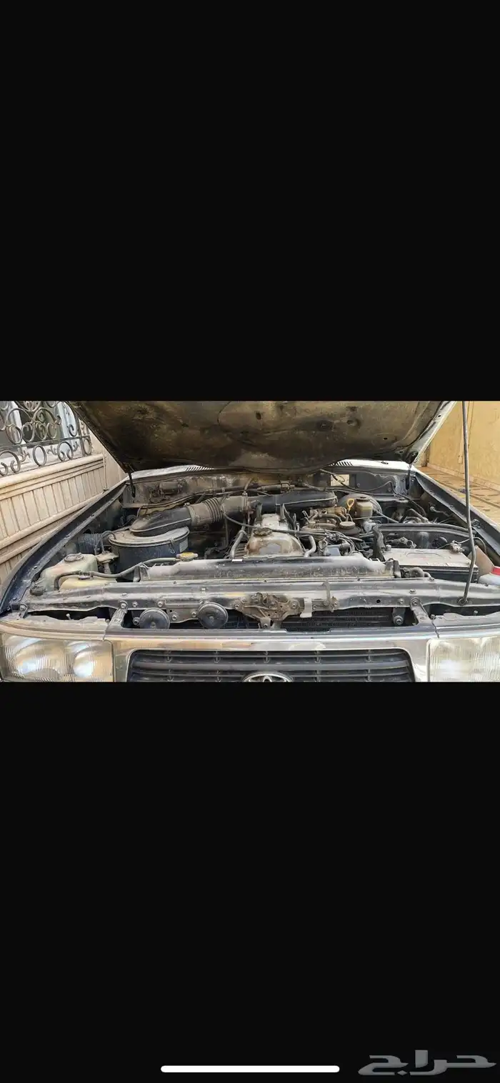 جيب لاندكروزر GX موديل 1992 اللون ازرق غامق مالك اول 13