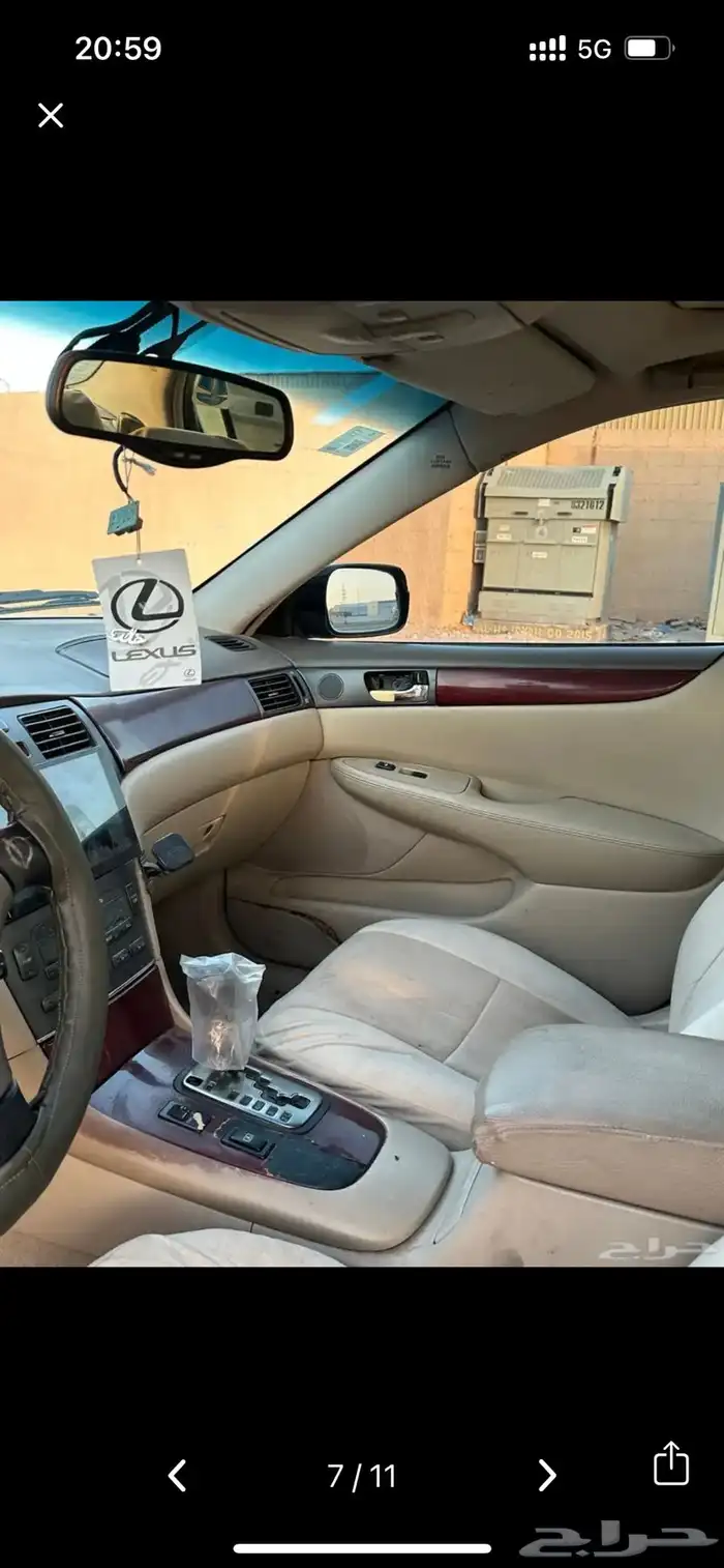 لكزس es 2003 أسود 5
