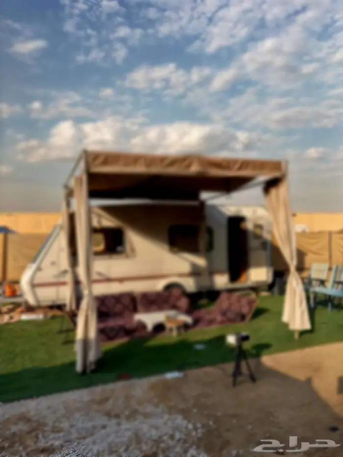 كرفان باطلالة مميزة في الباحة 1
