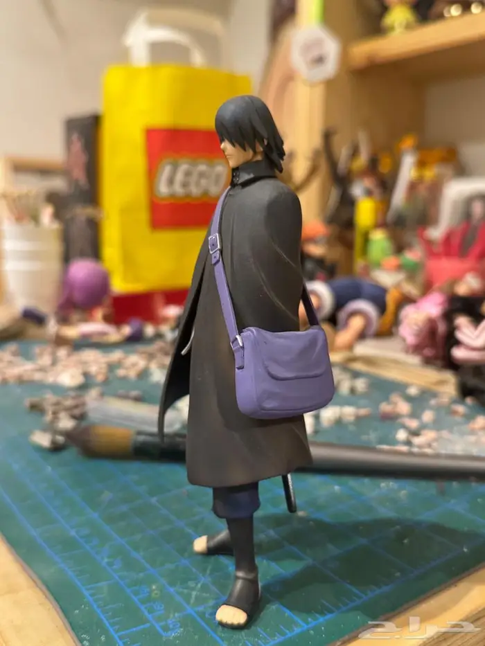 مجسم ساسكي من انمي ناروتو action figure uchiha sasuke 1