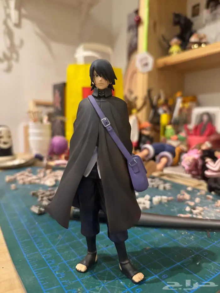 مجسم ساسكي من انمي ناروتو action figure uchiha sasuke 0