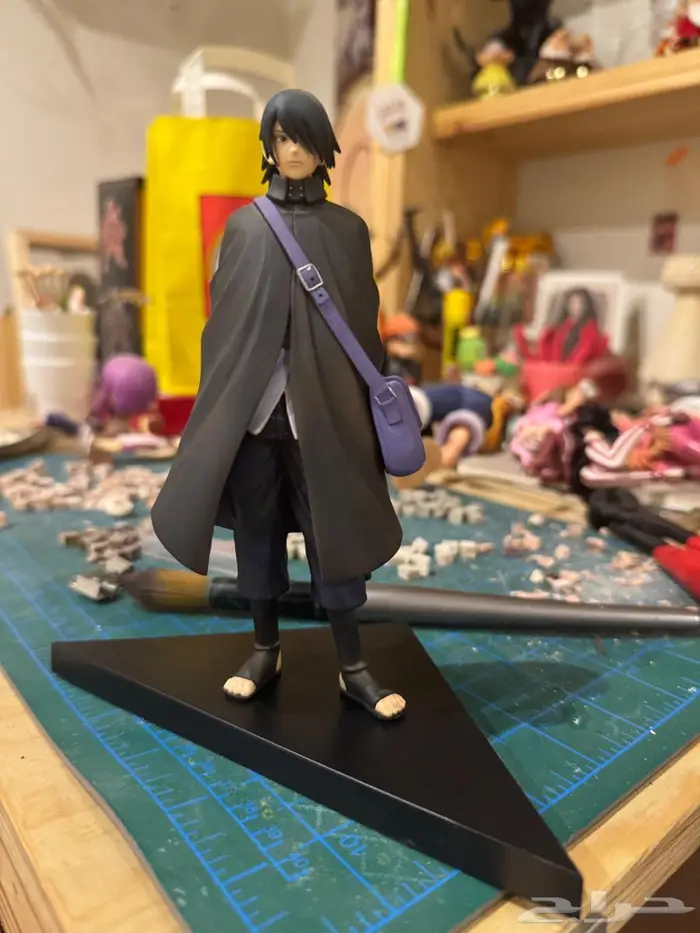 مجسم ساسكي من انمي ناروتو action figure uchiha sasuke 3