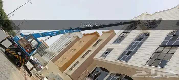 كرين (ونش) 7 طن للايجار (يوجد شهادة TUV ) 0