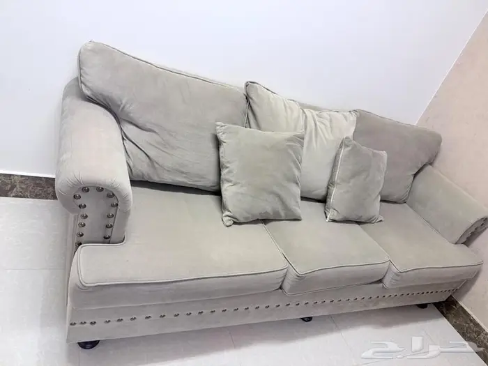 طقم كنب مجلس 2 صغار و2 كبار مستعمل 2