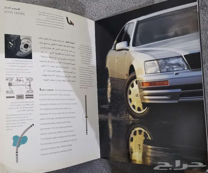 ( مباع ) كتالوج لكزس LS400 موديل 1995 6