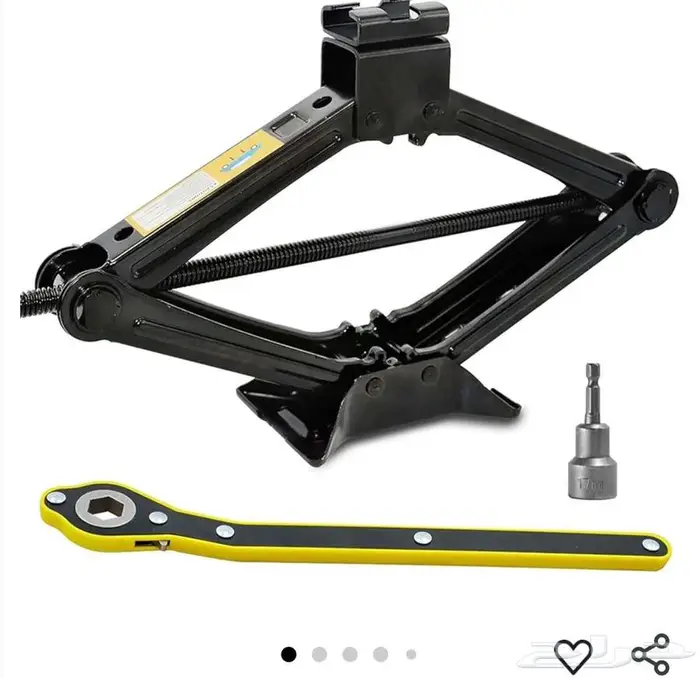 رافعة السيارة بمقبض SCISSOR JACK 3T 6