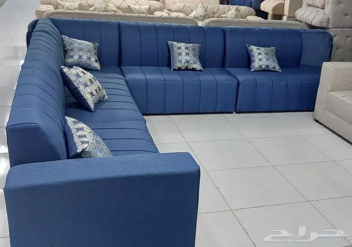 كنب جديد حرف L جاهز للاستلام الفوري ب1200  فقط 0