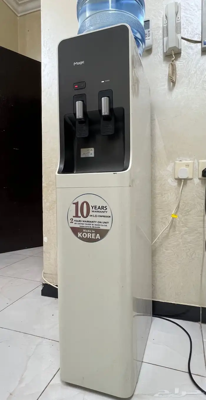 ماجيك برادة ماء حار بارد من ال جي WPU-8900F 1