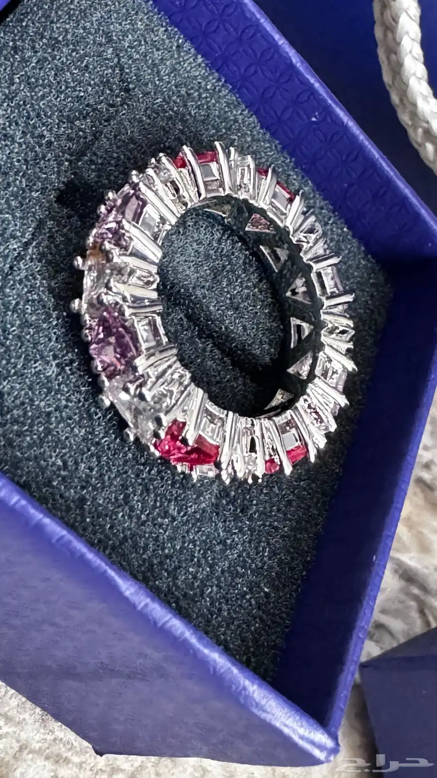 خاتم أصلي من Swarovski 4
