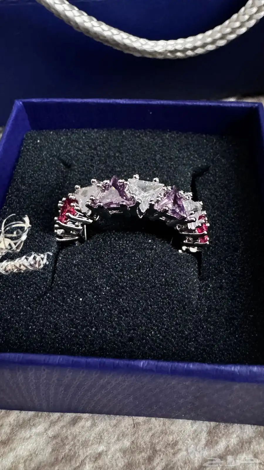 خاتم أصلي من Swarovski 3