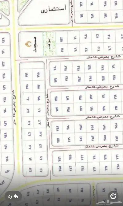 ارض سكنية للبيع منطقة مكة المكرمة. القنفذة مخطط الشاطي 3 2