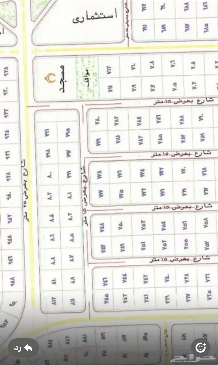 ارض سكنية للبيع منطقة مكة المكرمة. القنفذة مخطط الشاطي 3 2