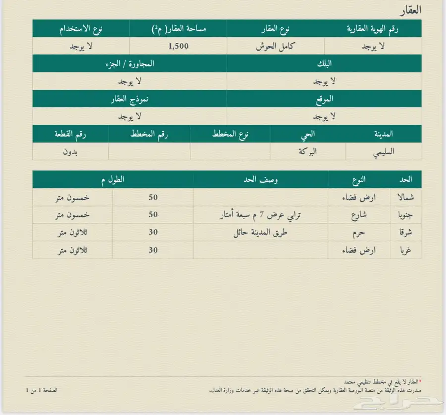 ارض كبيره تجاريه ع طريق حايل المدينه المنوره 130 الف صافي 1