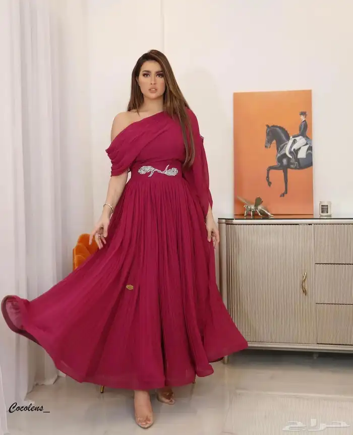 فستان فخم بلوقو المصممة و انيق ببيعه ب 800 2